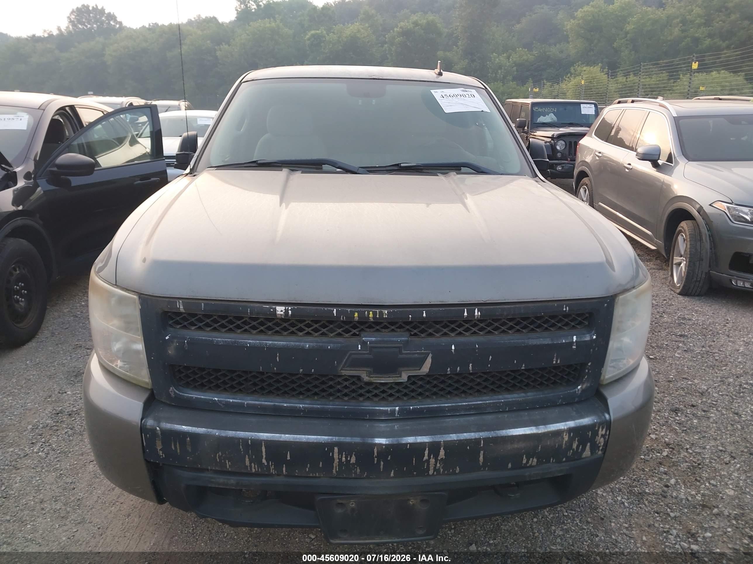 2007 Chevrolet Silverado 1500 Lt1 Tan vin: 2GCEK19C071685098