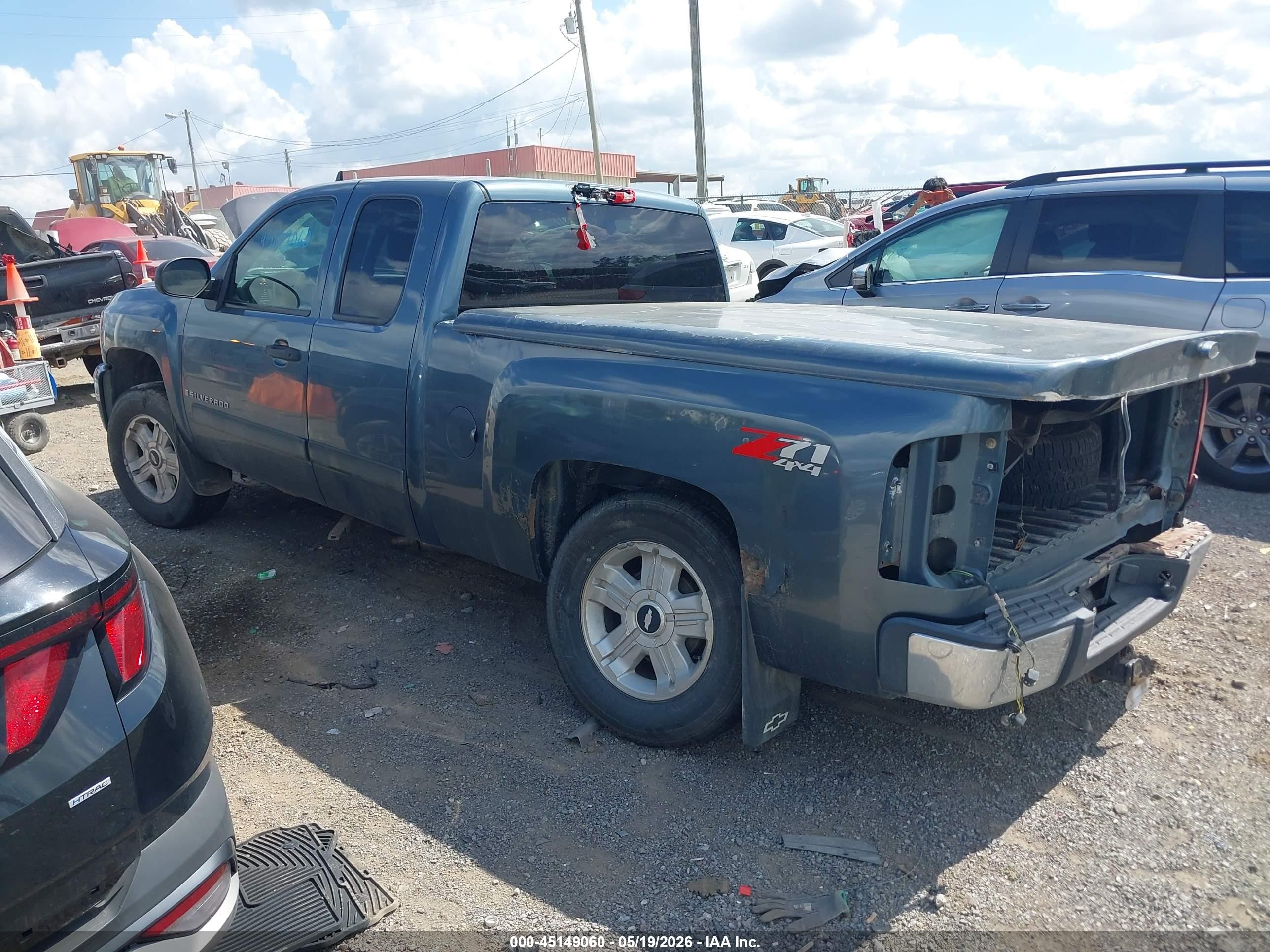 2007 Chevrolet Silverado 1500 Lt1 Blue vin: 2GCEK19C971713920