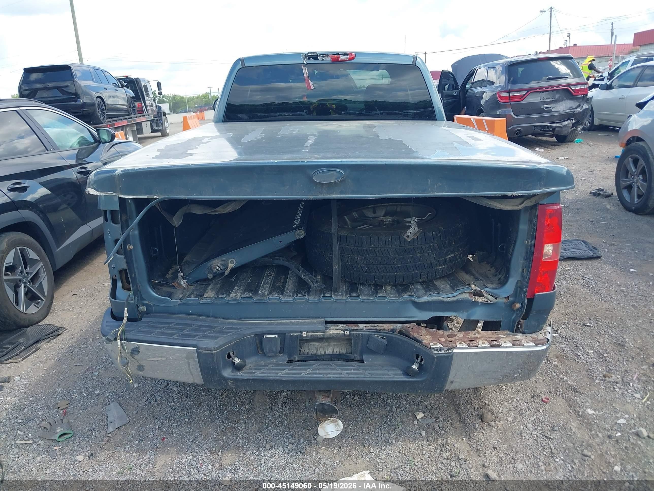 2007 Chevrolet Silverado 1500 Lt1 Blue vin: 2GCEK19C971713920