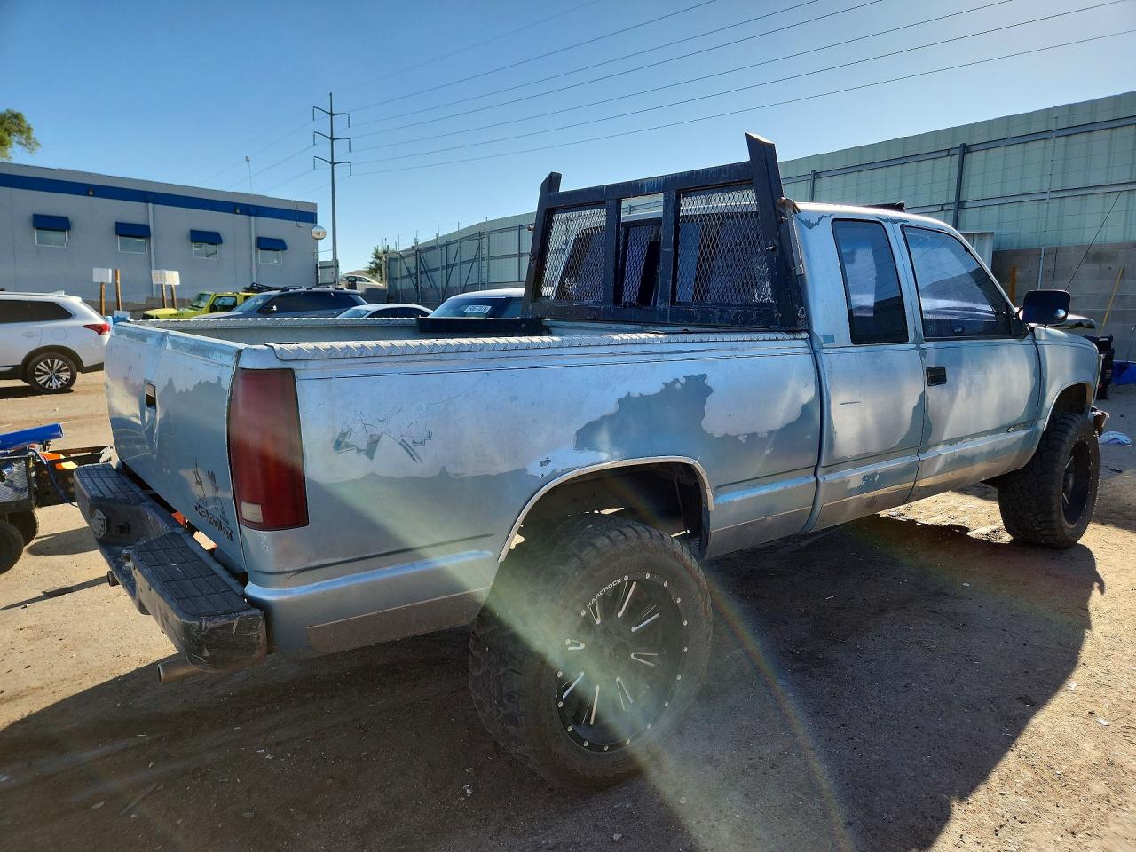1989 Chevrolet Gmt-400 K1500 Серый vin: 2GCEK19H8K1233565