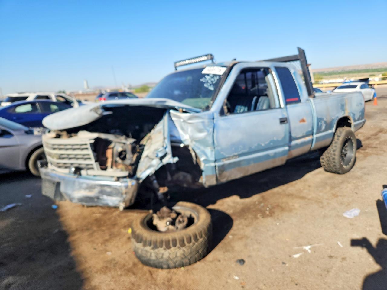 1989 Chevrolet Gmt-400 K1500 Серый vin: 2GCEK19H8K1233565
