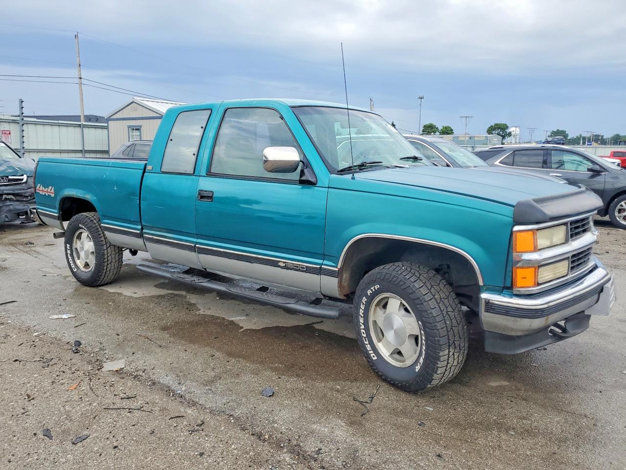 1994 Chevrolet Gmt-400 K1500 Green vin: 2GCEK19H9R1160488