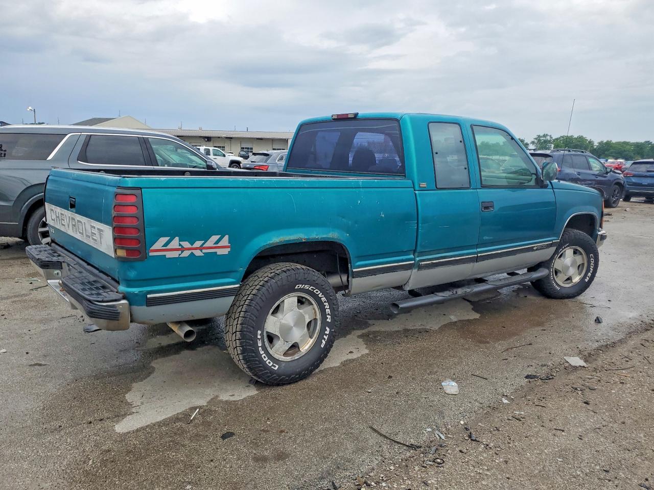 1994 Chevrolet Gmt-400 K1500 Green vin: 2GCEK19H9R1160488