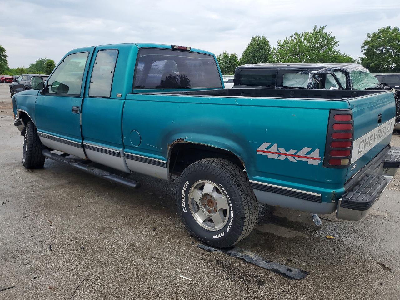 1994 Chevrolet Gmt-400 K1500 Green vin: 2GCEK19H9R1160488