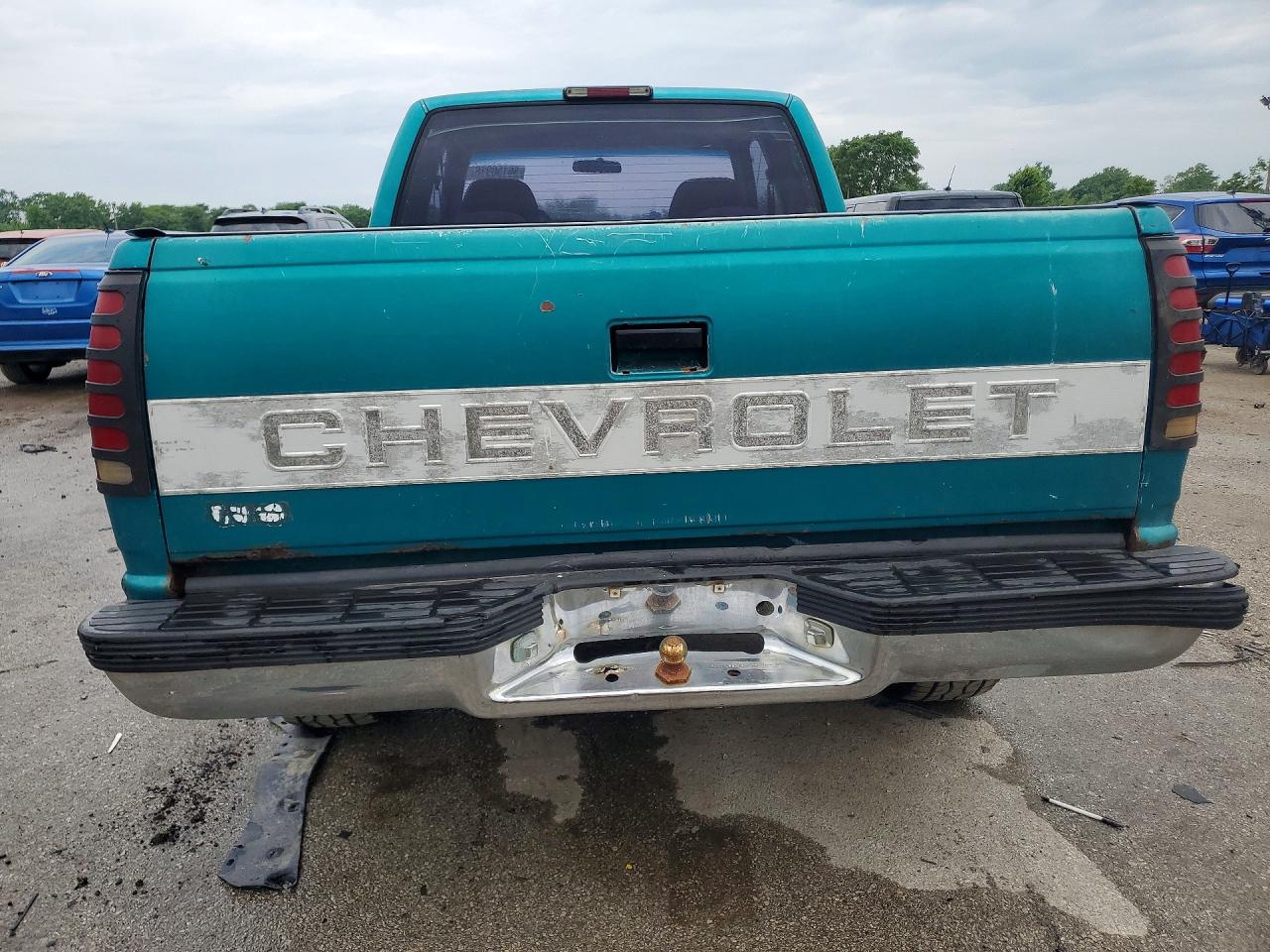 1994 Chevrolet Gmt-400 K1500 Green vin: 2GCEK19H9R1160488