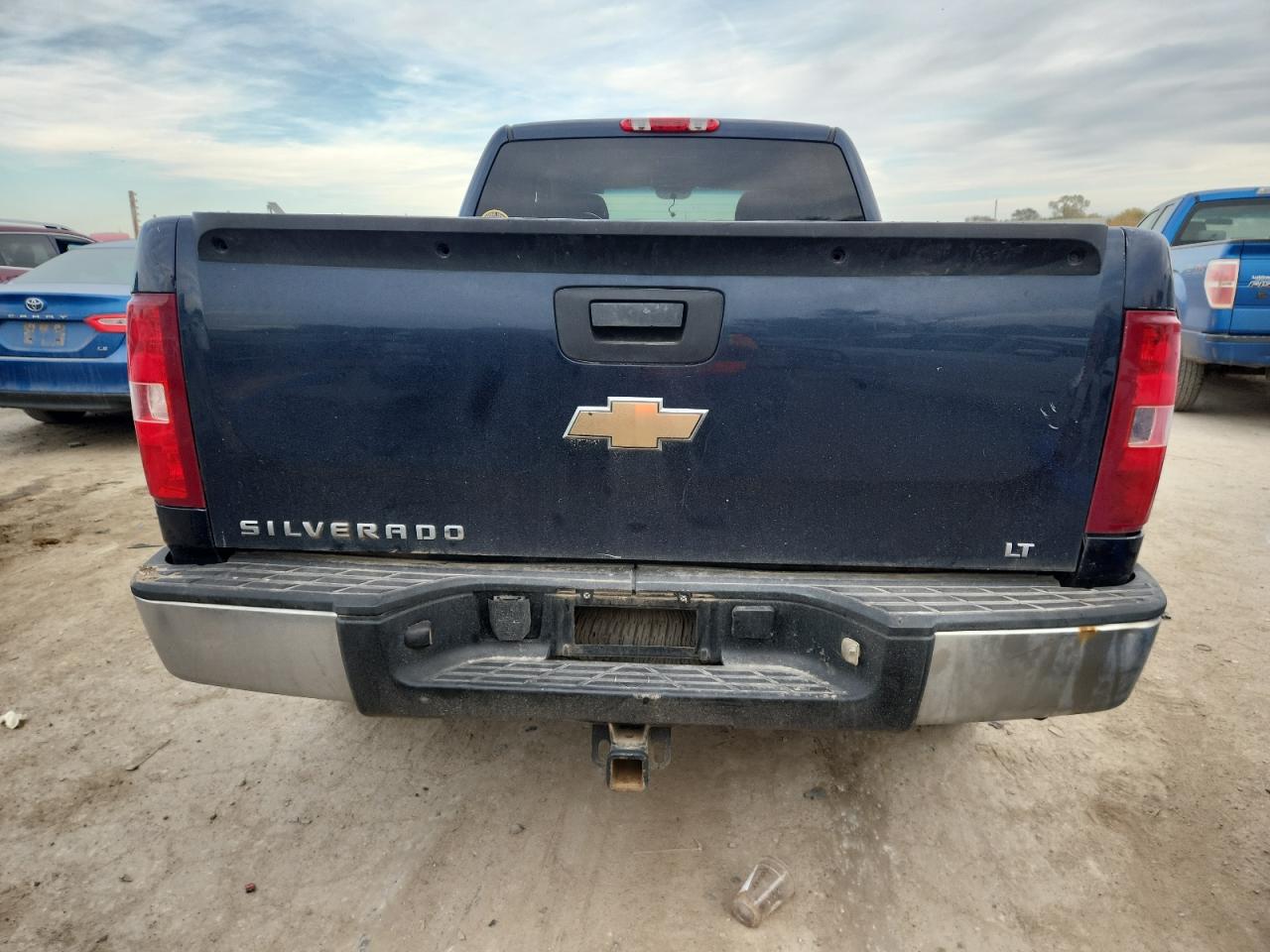 2007 Chevrolet Silverado K1500 Синий vin: 2GCEK19J071666128