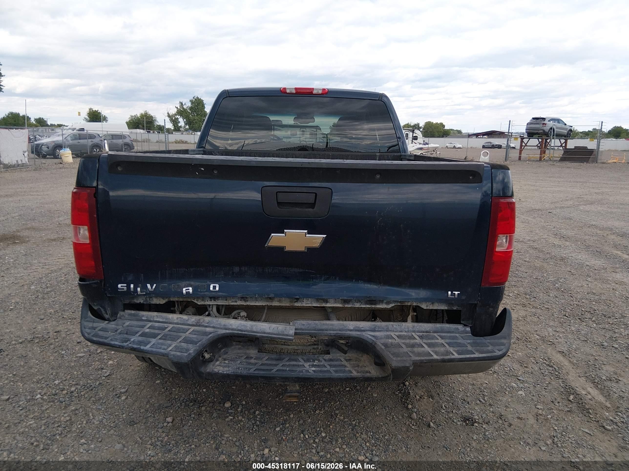 2008 Chevrolet Silverado 1500 Lt1 Синий vin: 2GCEK19J081290449
