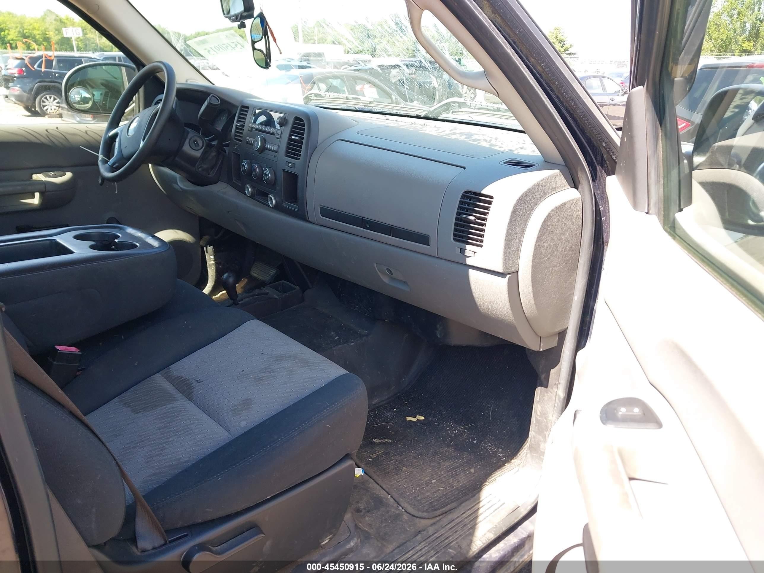 2008 Chevrolet Silverado 1500 Work Truck Blue vin: 2GCEK19J181112193