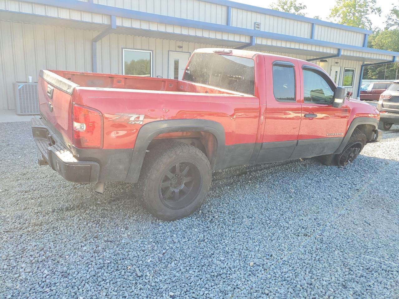2008 Chevrolet Silverado Red vin: 2GCEK19J181133383