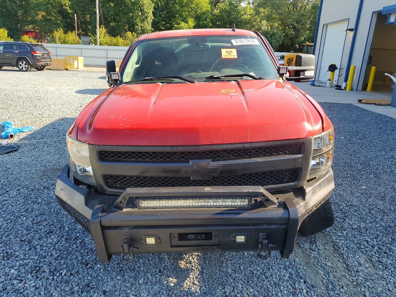 2008 Chevrolet Silverado Red vin: 2GCEK19J181133383