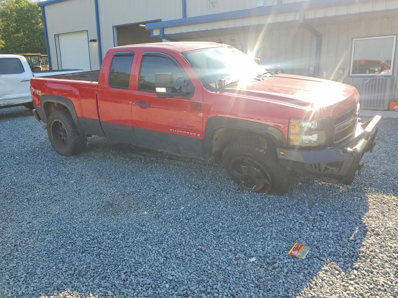 2008 Chevrolet Silverado Red vin: 2GCEK19J181133383