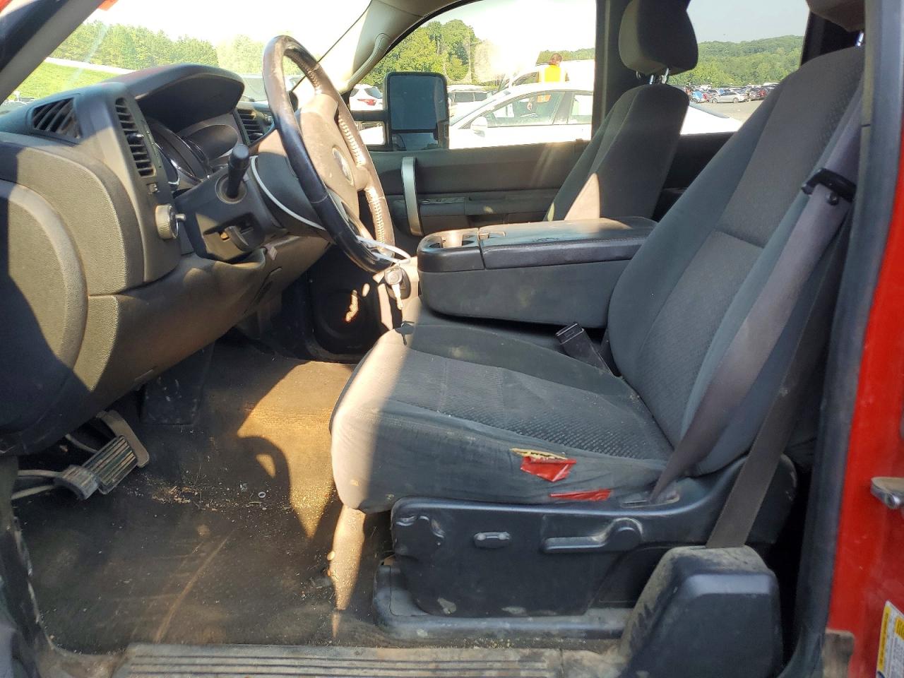 2008 Chevrolet Silverado Red vin: 2GCEK19J181133383