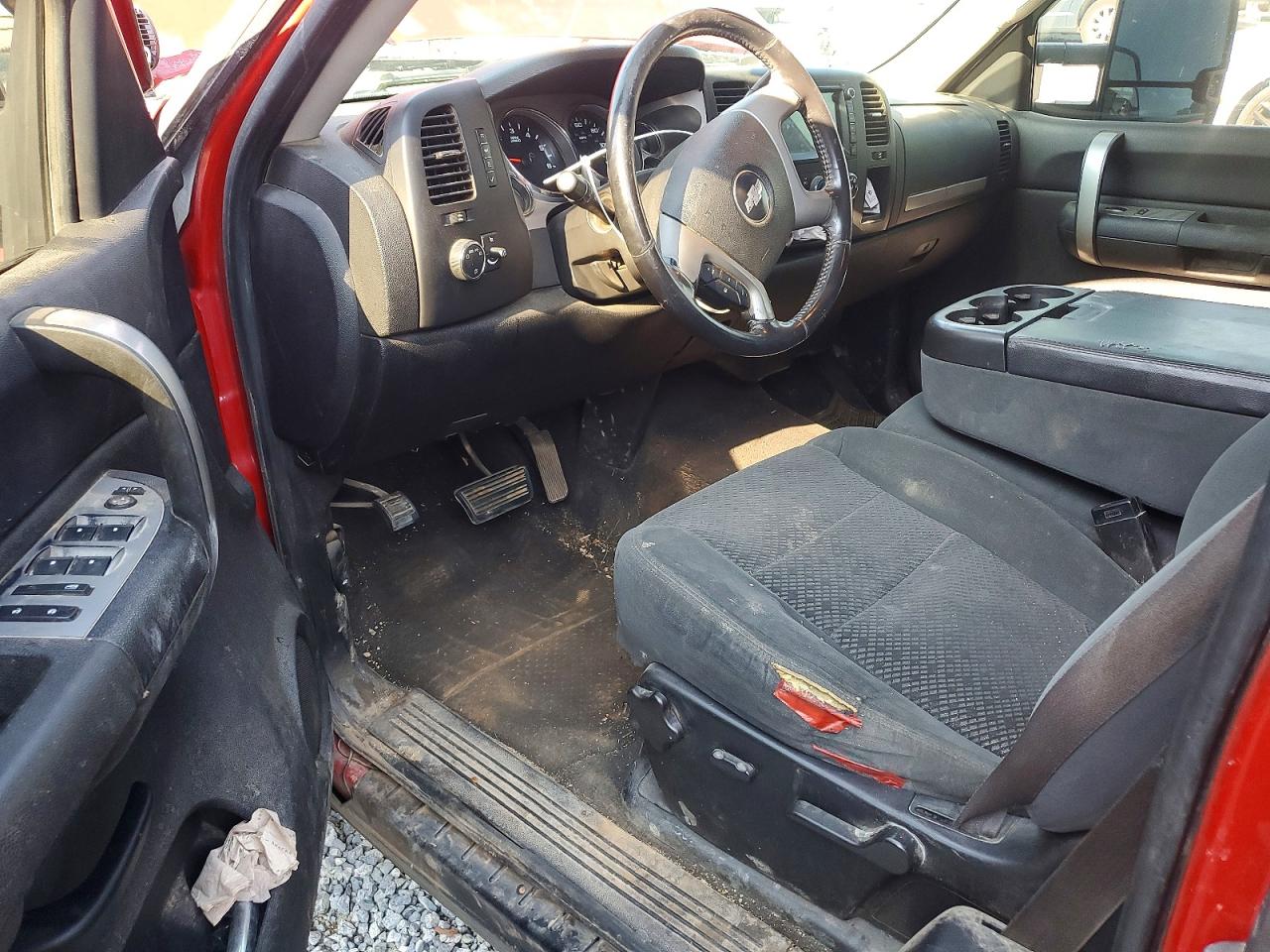 2008 Chevrolet Silverado Red vin: 2GCEK19J181133383