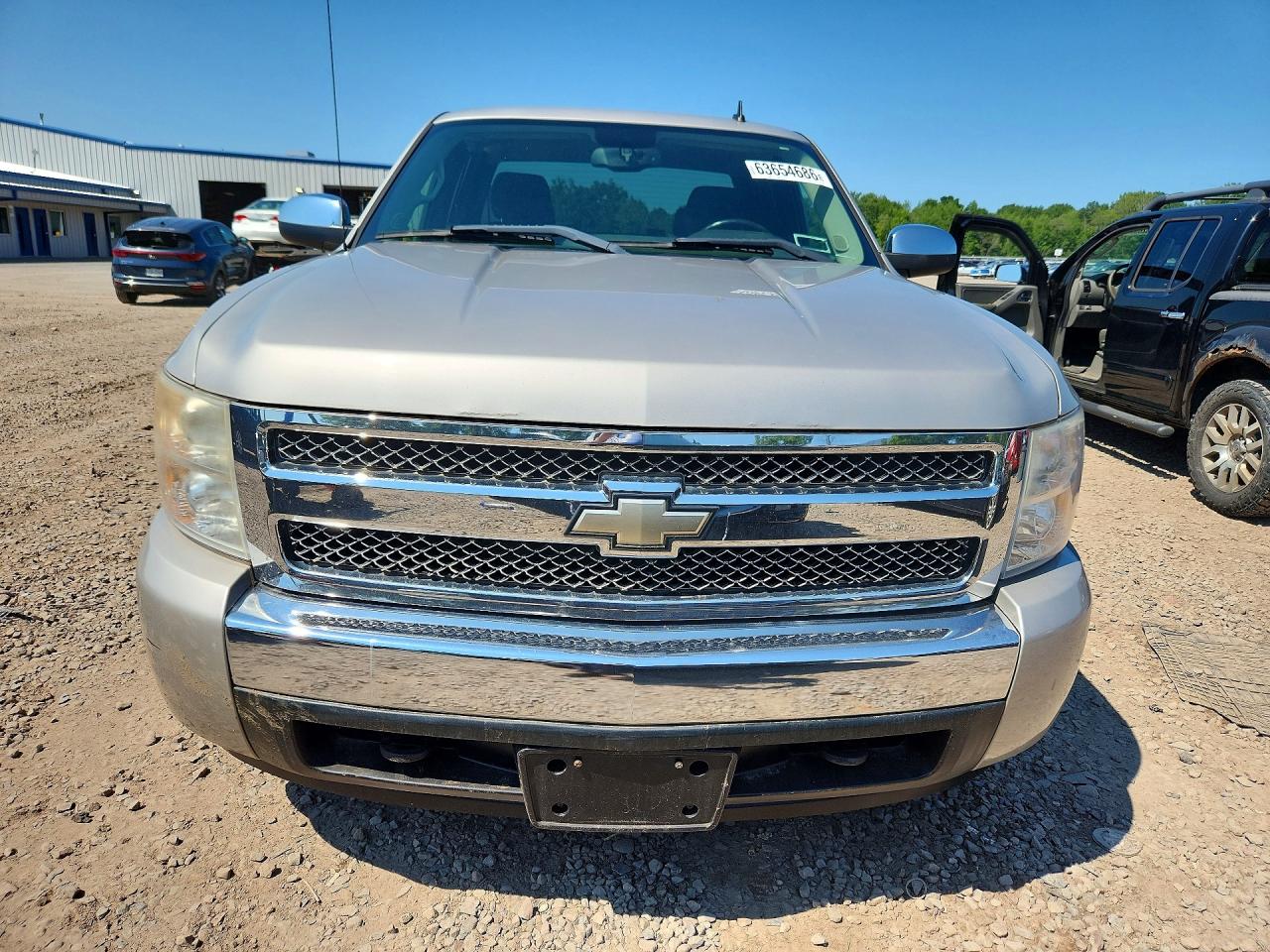 2008 Chevrolet Silverado K1500 Silver vin: 2GCEK19J181176699