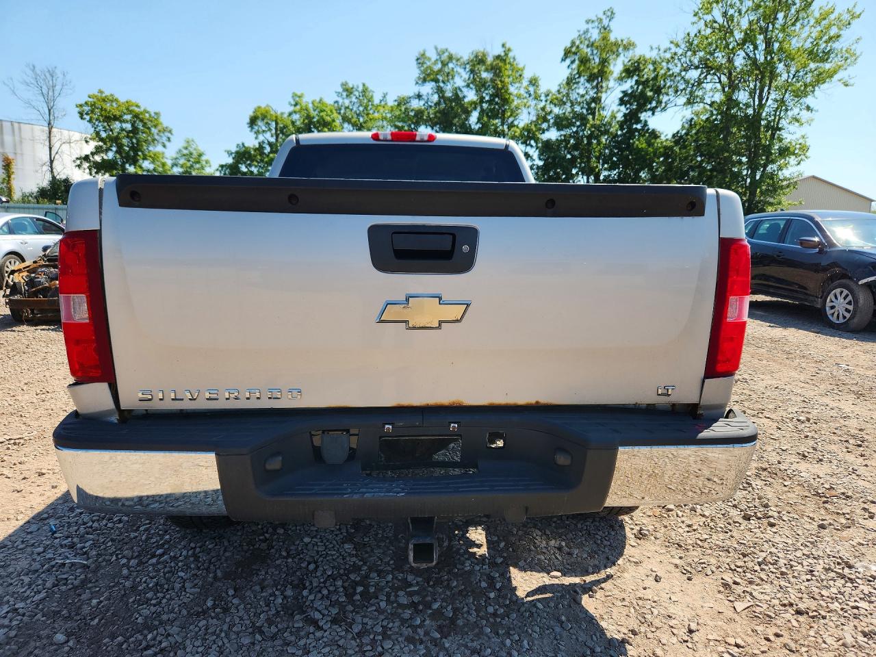2008 Chevrolet Silverado K1500 Silver vin: 2GCEK19J181176699