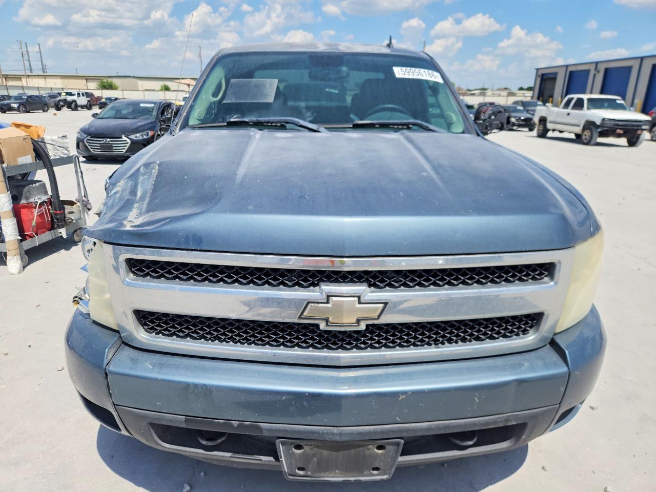 2008 Chevrolet Silverado K1500 Бирюзовый vin: 2GCEK19J181290878
