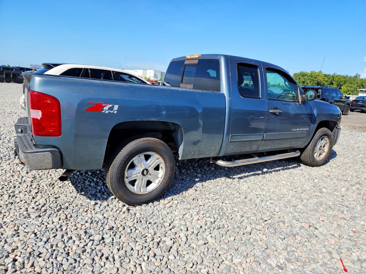 2007 Chevrolet Silverado K1500 Blue vin: 2GCEK19J271724952