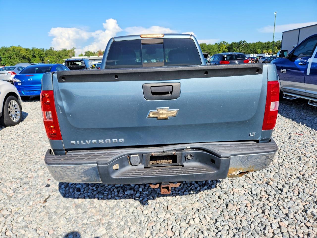 2007 Chevrolet Silverado K1500 Blue vin: 2GCEK19J271724952