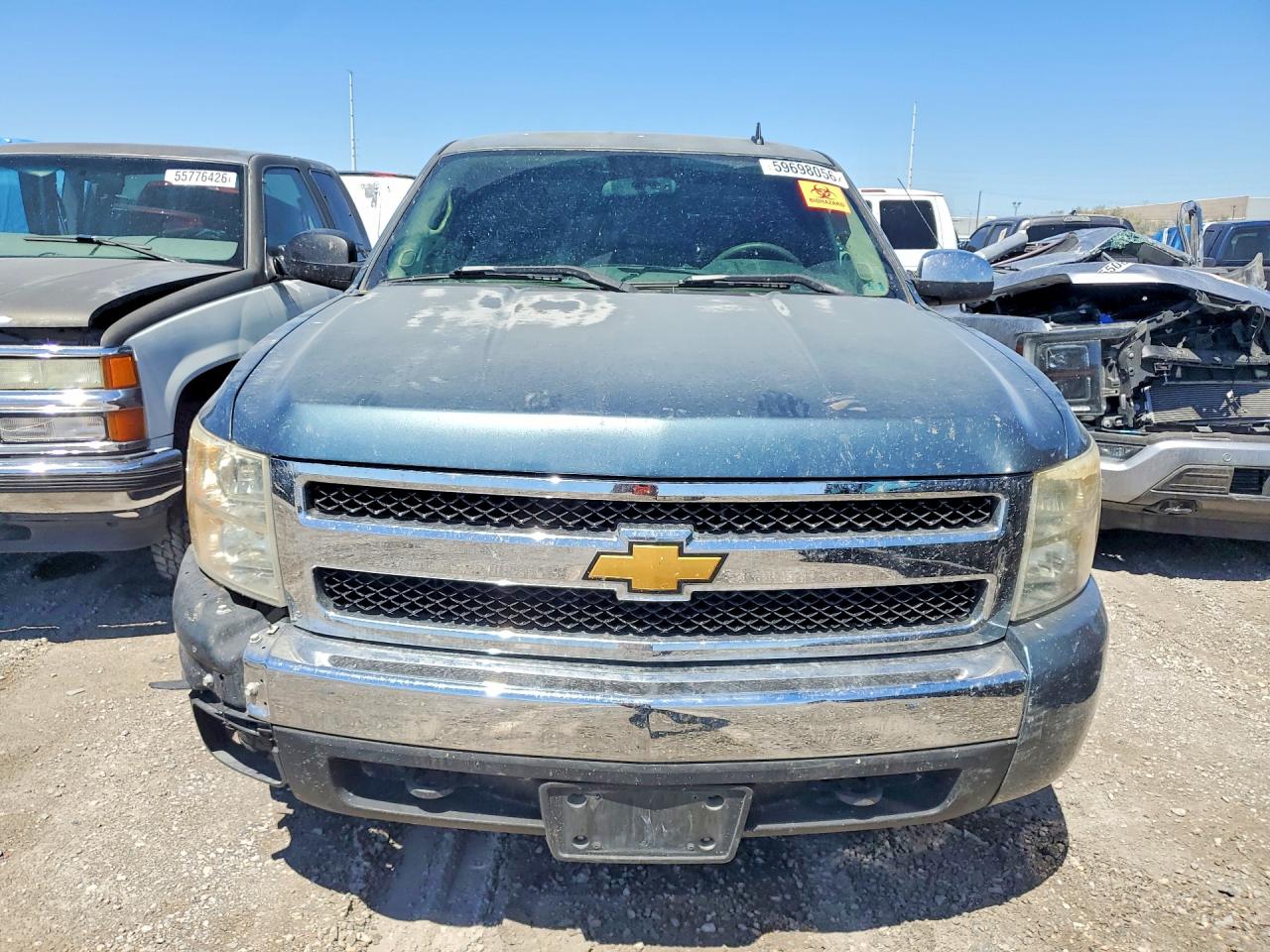 2008 Chevrolet Silverado K1500 Gray vin: 2GCEK19J281223822