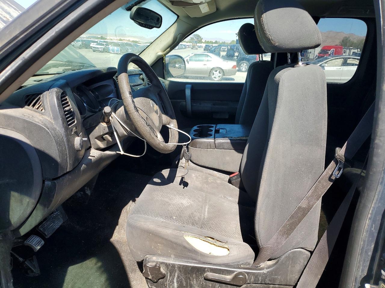 2008 Chevrolet Silverado K1500 Gray vin: 2GCEK19J281223822