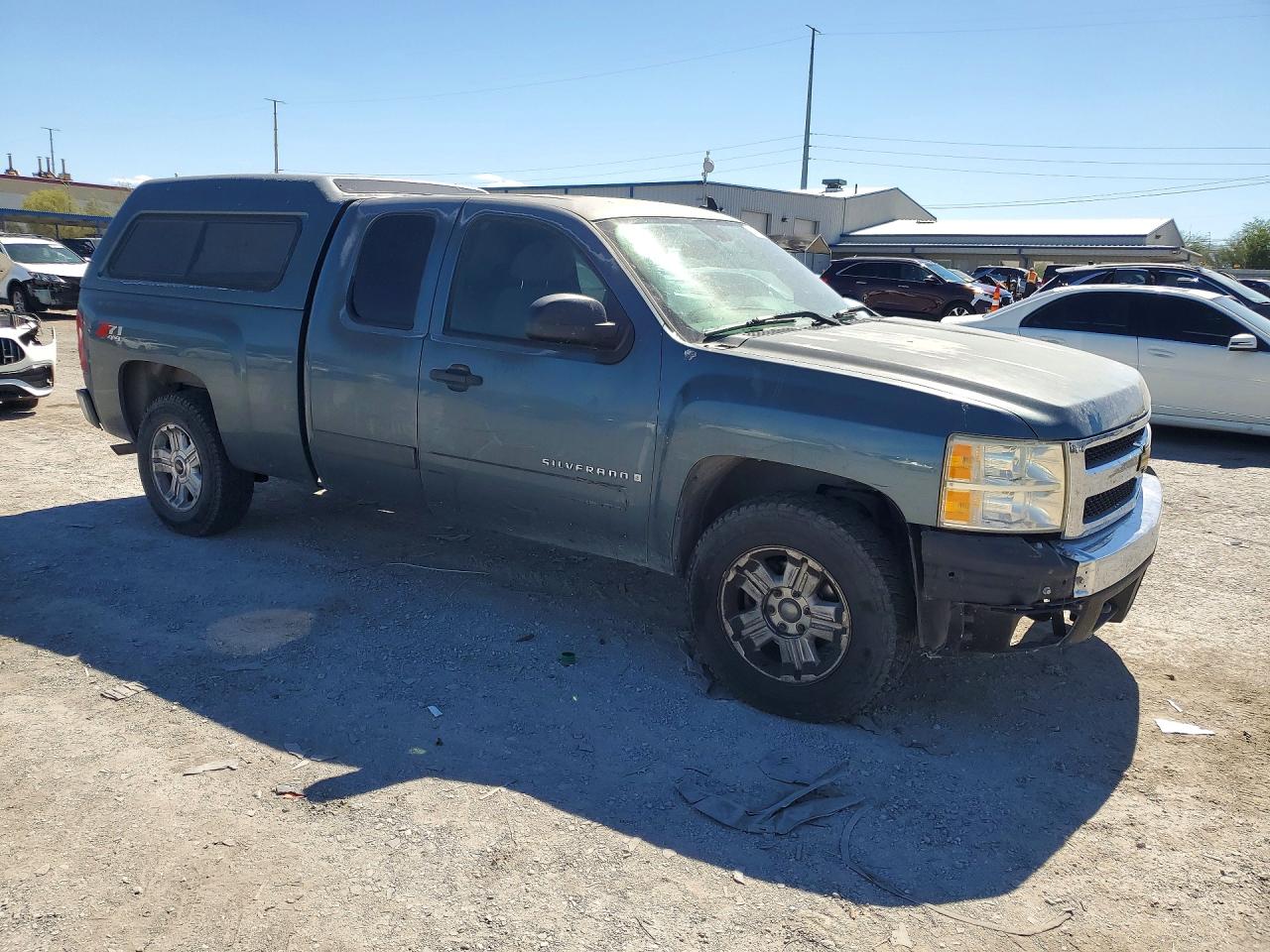 2008 Chevrolet Silverado K1500 Gray vin: 2GCEK19J281223822