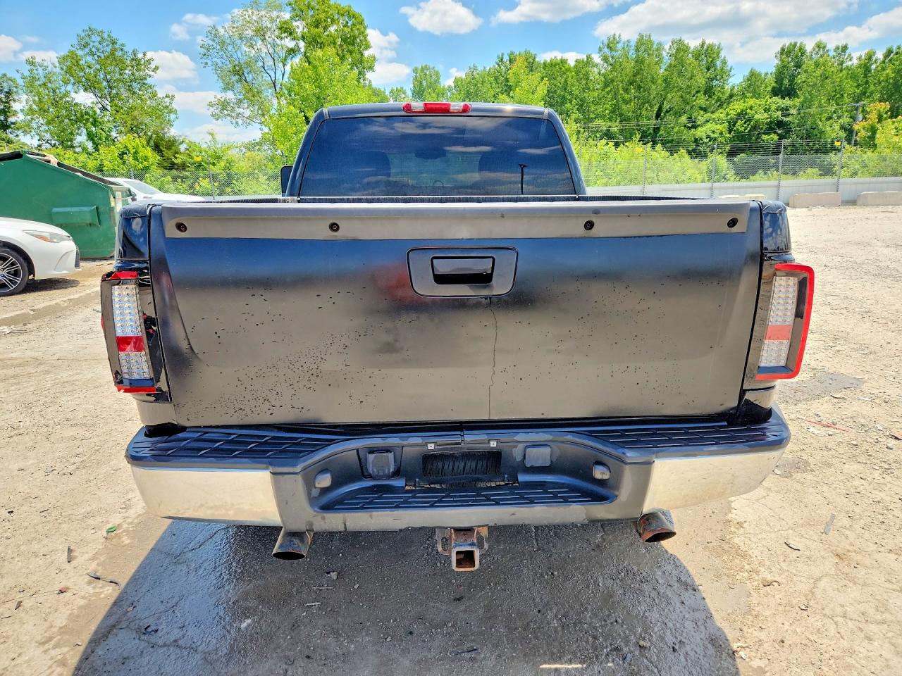 2008 Chevrolet Silverado K1500 Black vin: 2GCEK19J281314850