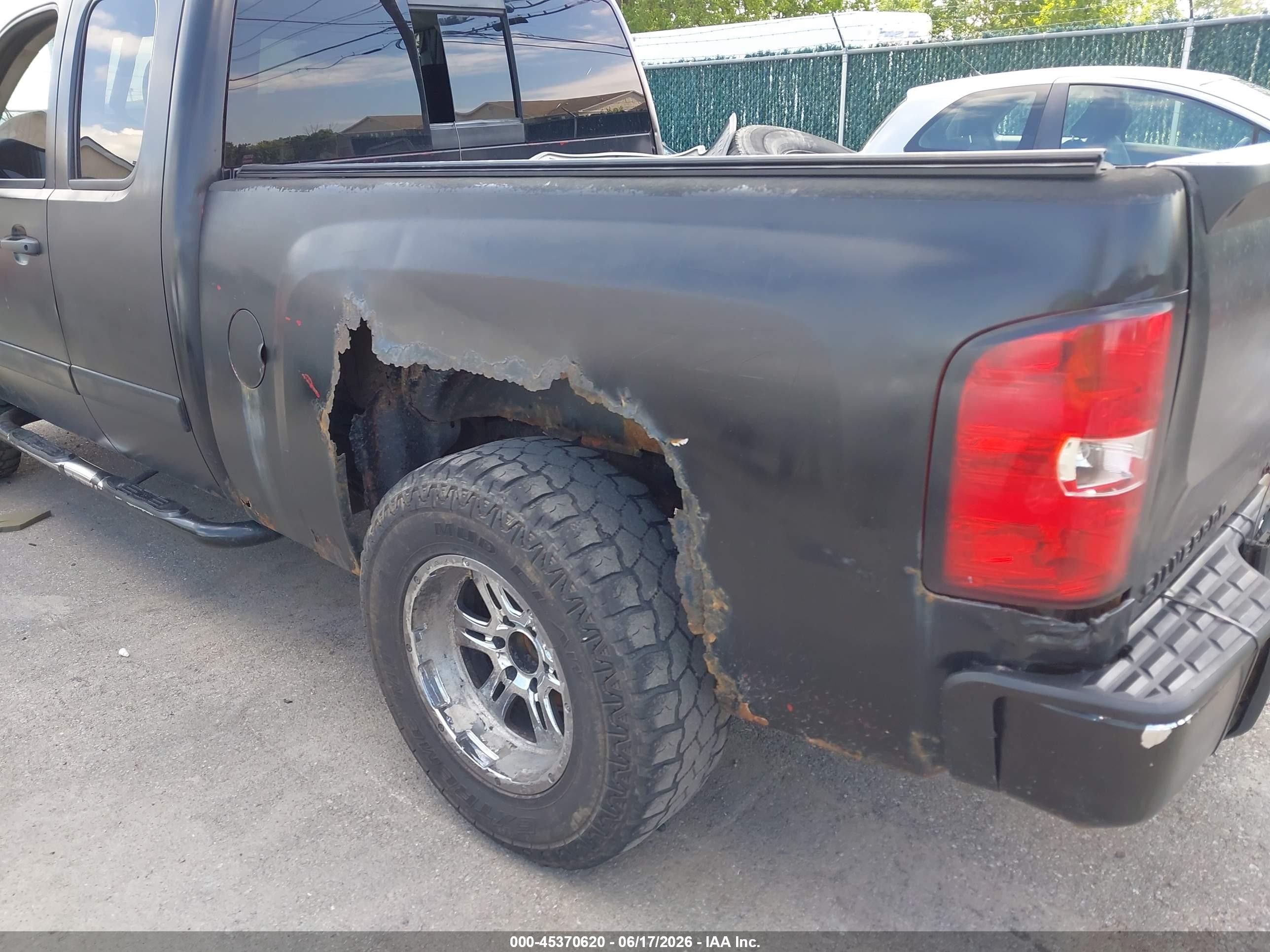 2008 Chevrolet Silverado 1500 Lt1 Black vin: 2GCEK19J281326254