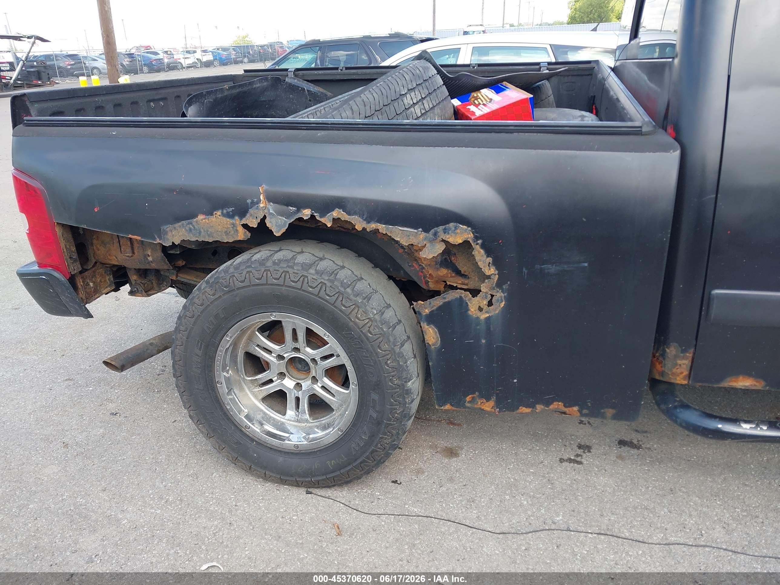 2008 Chevrolet Silverado 1500 Lt1 Black vin: 2GCEK19J281326254