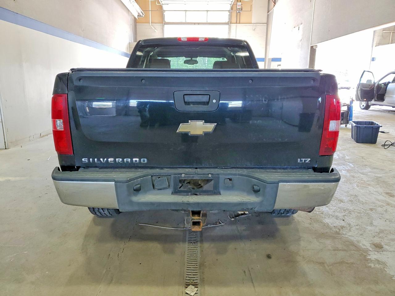 2007 Chevrolet Silverado K1500 Black vin: 2GCEK19J371587293