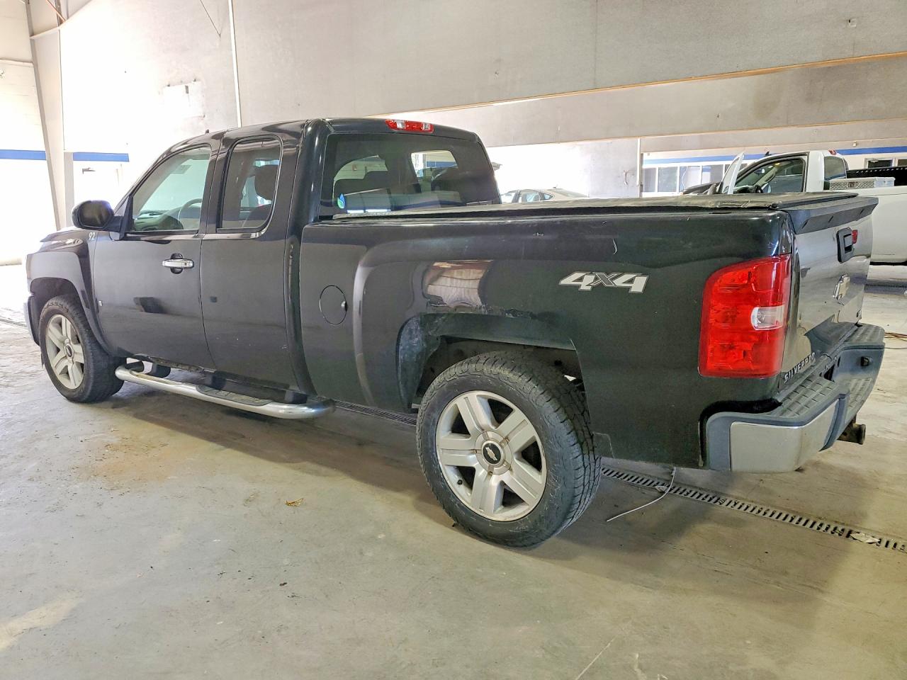 2007 Chevrolet Silverado K1500 Black vin: 2GCEK19J371587293