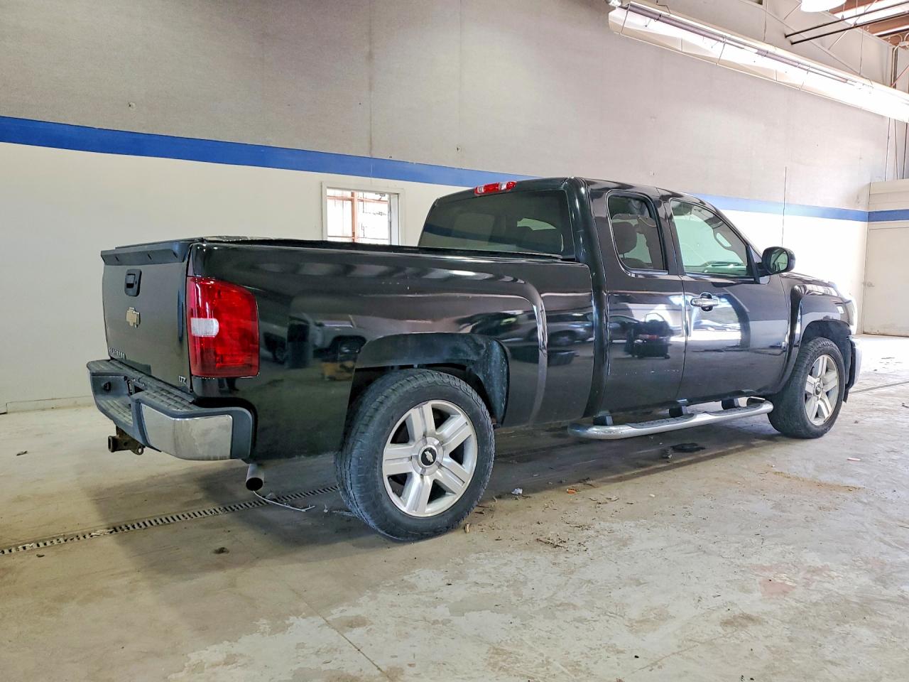 2007 Chevrolet Silverado K1500 Black vin: 2GCEK19J371587293
