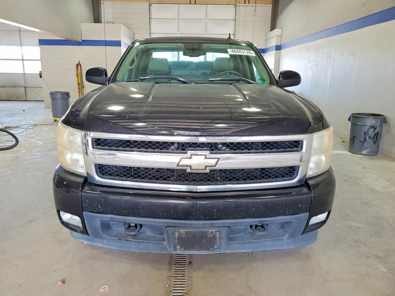 2007 Chevrolet Silverado K1500 Black vin: 2GCEK19J371587293
