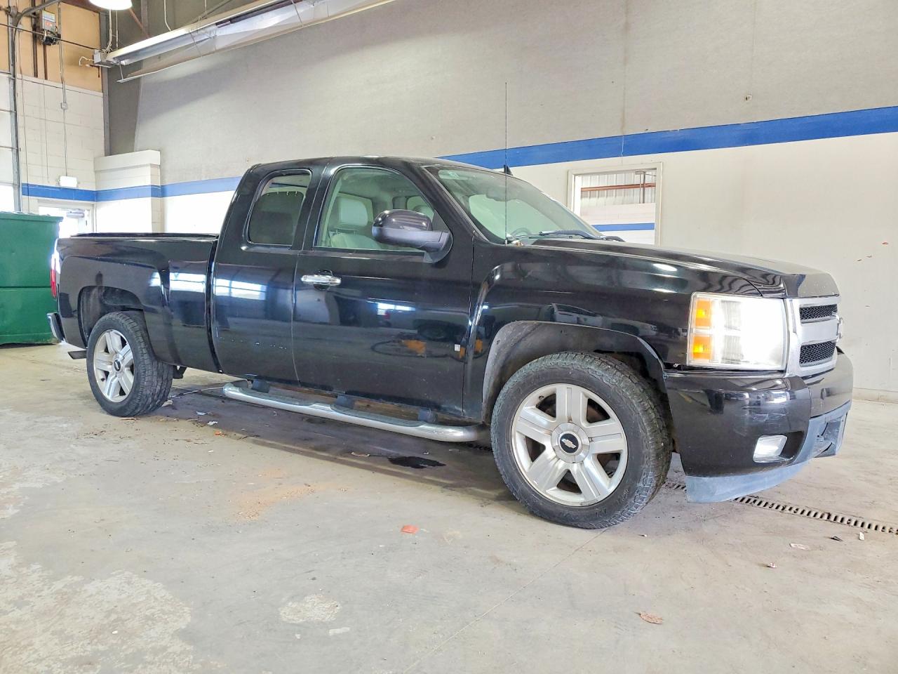 2007 Chevrolet Silverado K1500 Black vin: 2GCEK19J371587293
