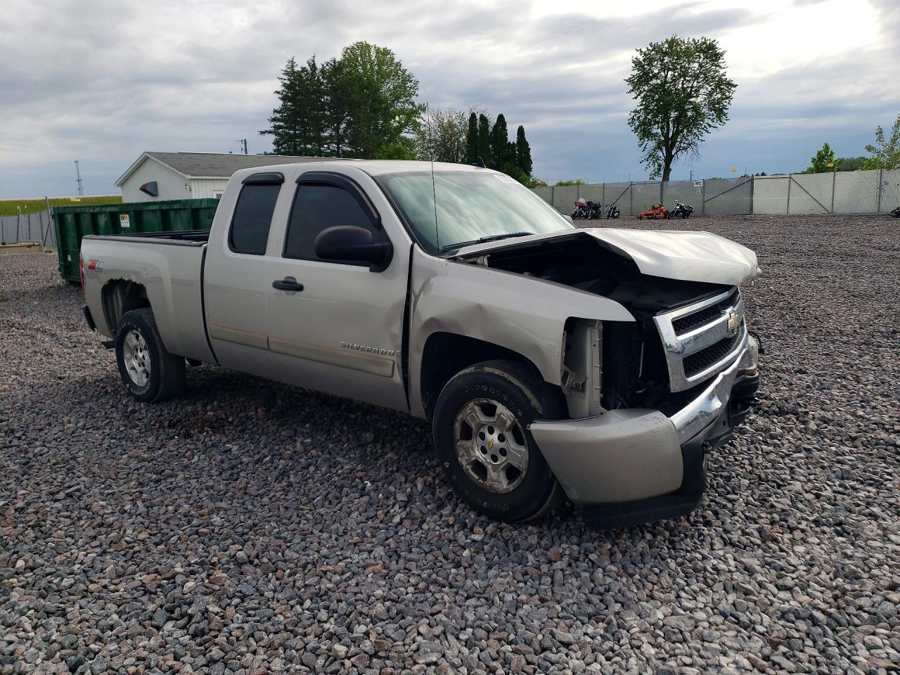 2007 Chevrolet Silverado K1500 Кремовый vin: 2GCEK19J371720733