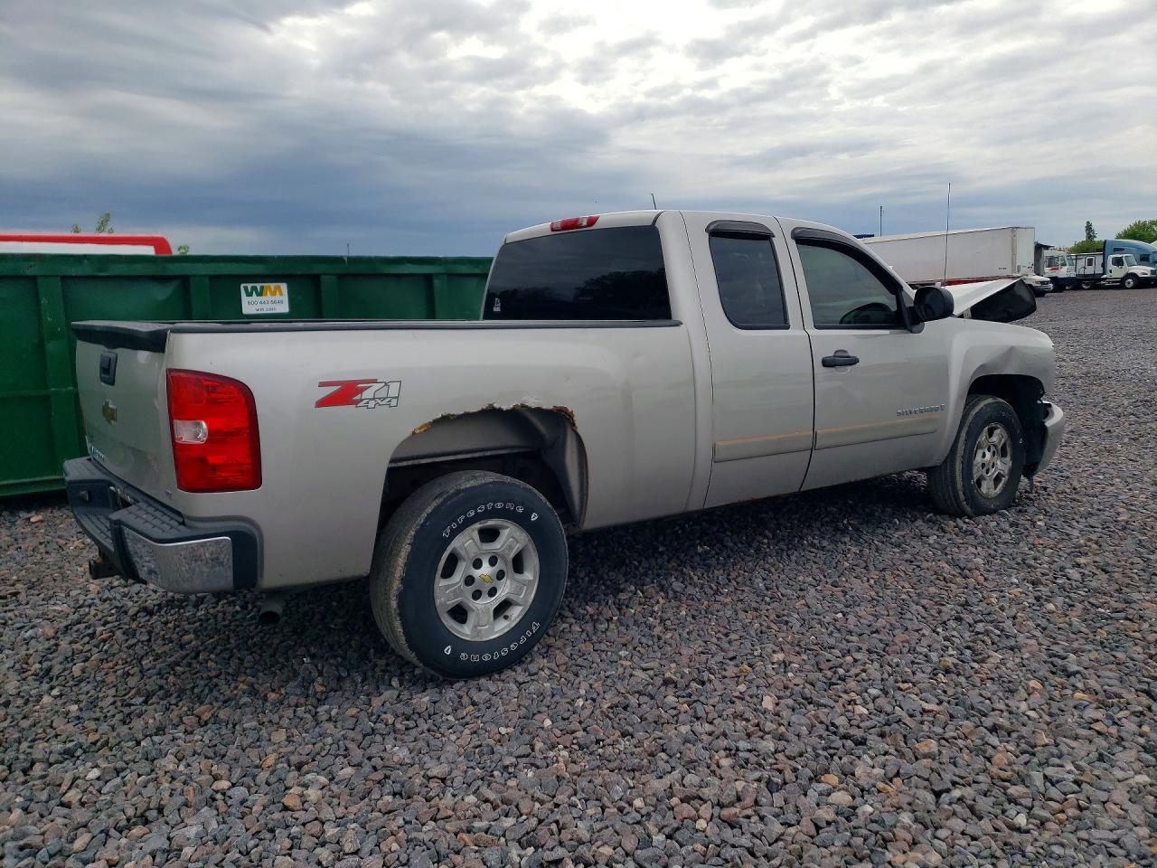 2007 Chevrolet Silverado K1500 Кремовый vin: 2GCEK19J371720733