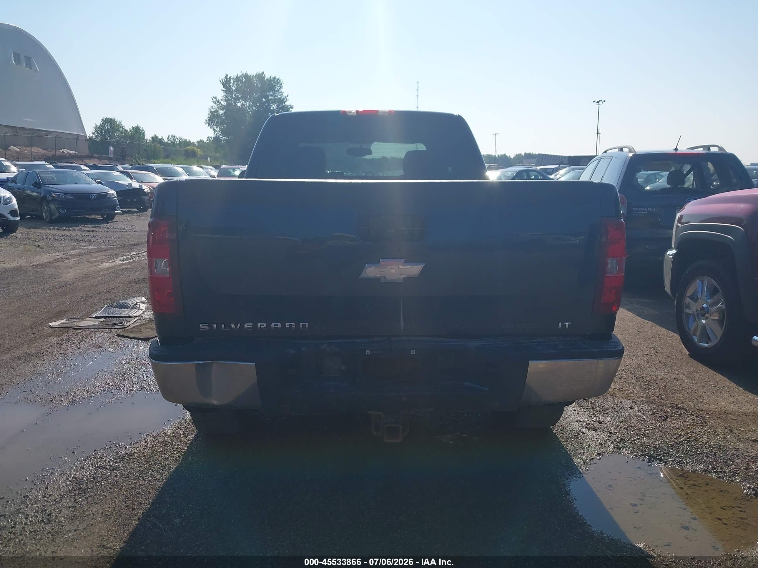 2008 Chevrolet Silverado 1500 Lt1 Blue vin: 2GCEK19J381276495