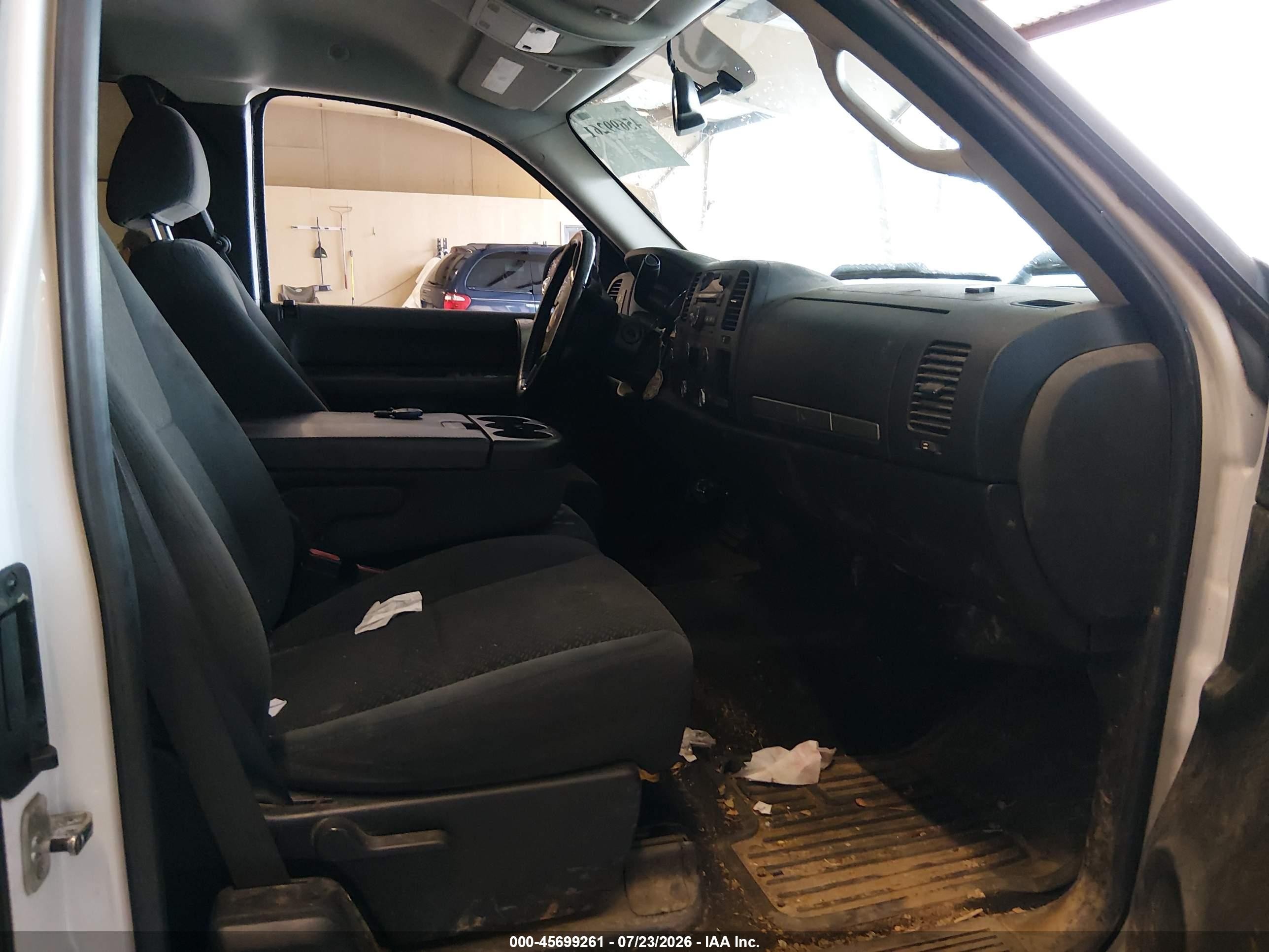 2007 Chevrolet Silverado 1500 Lt1 White vin: 2GCEK19J471611438