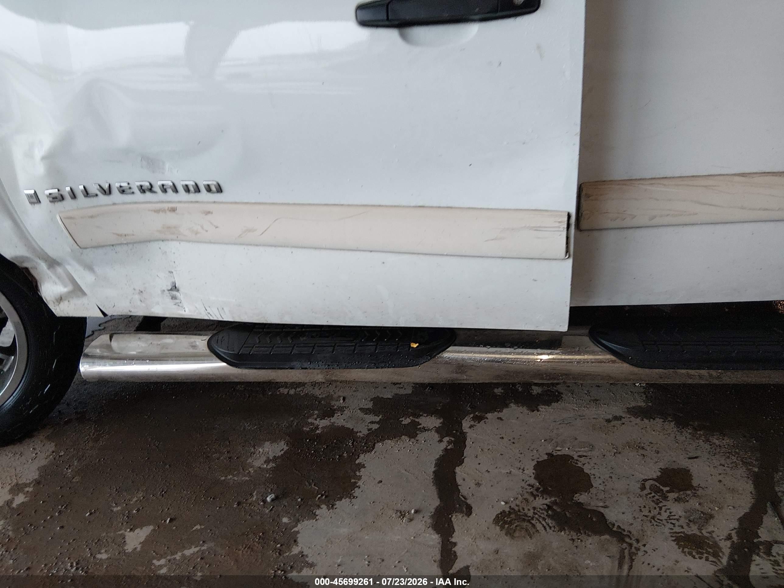 2007 Chevrolet Silverado 1500 Lt1 White vin: 2GCEK19J471611438