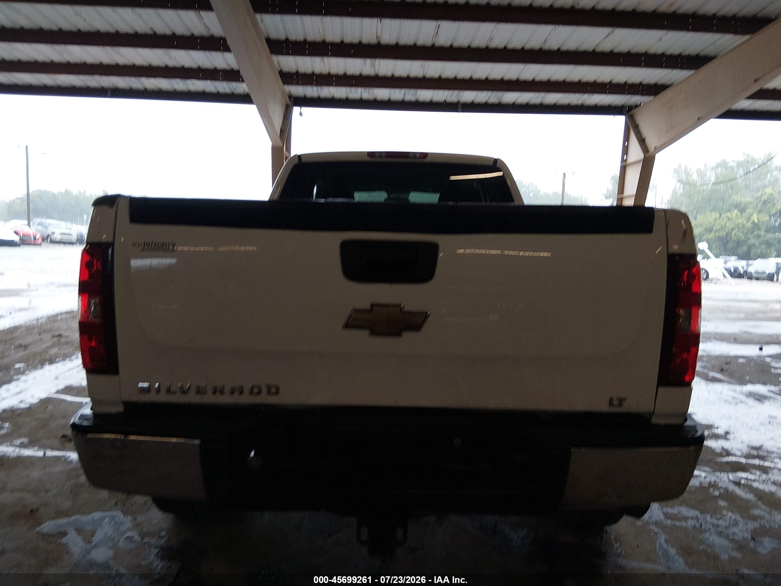 2007 Chevrolet Silverado 1500 Lt1 White vin: 2GCEK19J471611438