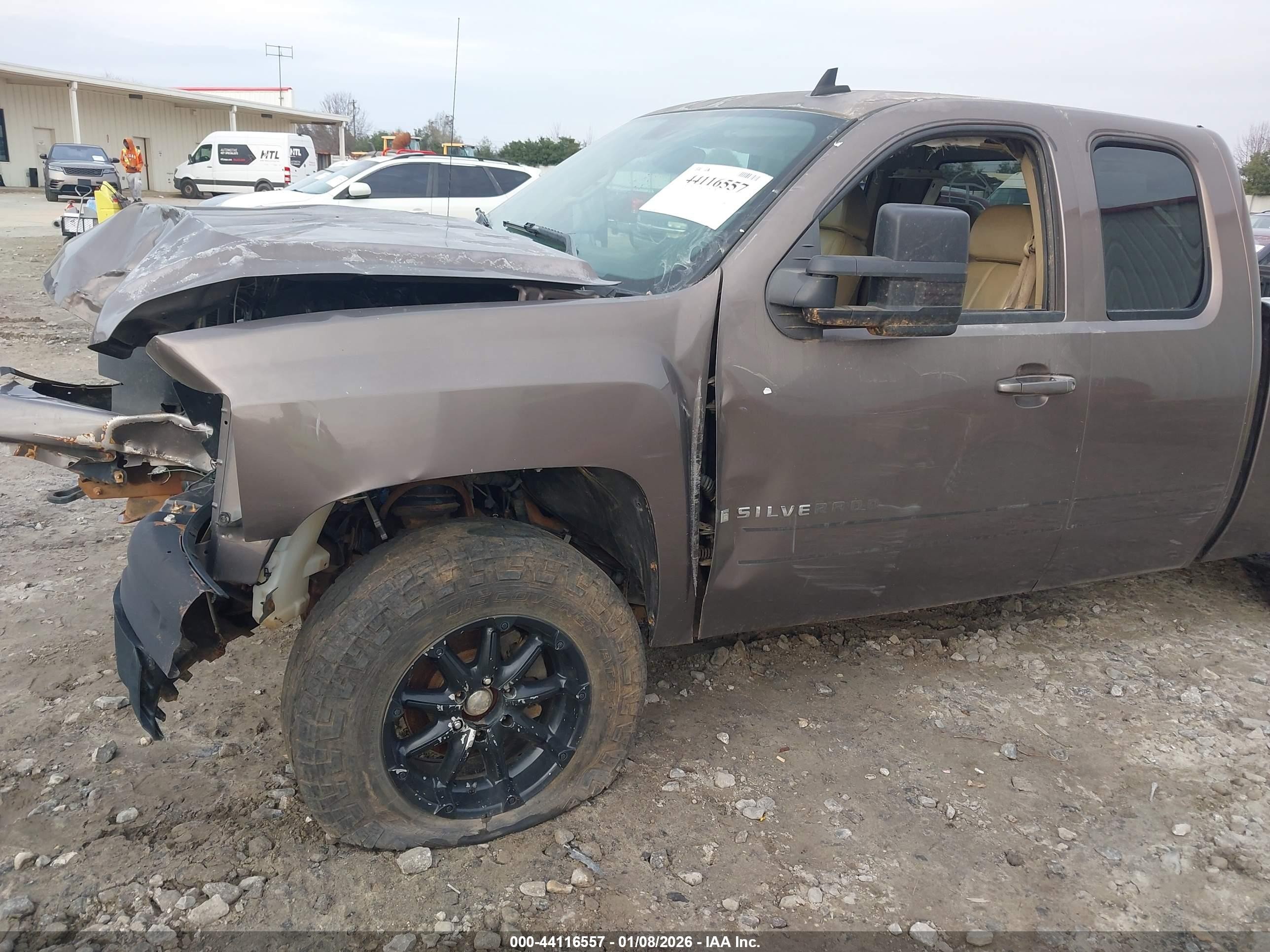 2007 Chevrolet Silverado 1500 Ltz Gray vin: 2GCEK19J471646061