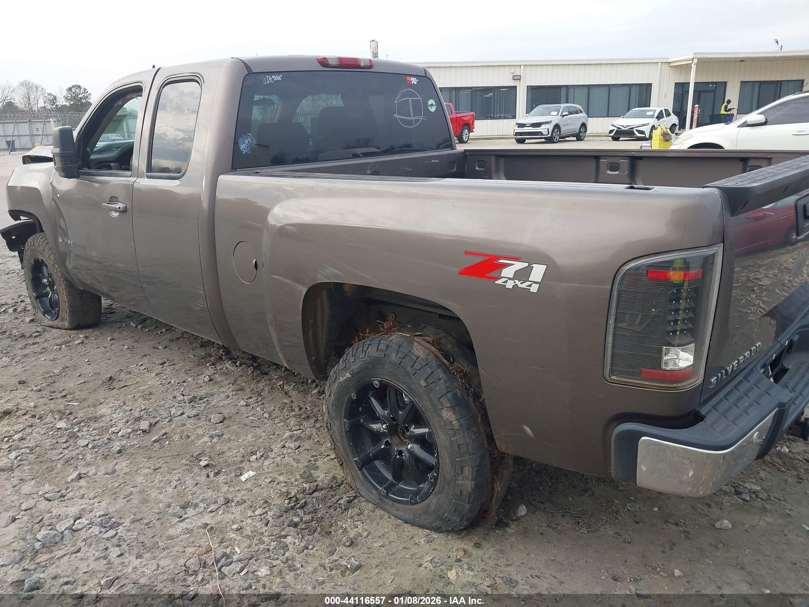2007 Chevrolet Silverado 1500 Ltz Gray vin: 2GCEK19J471646061