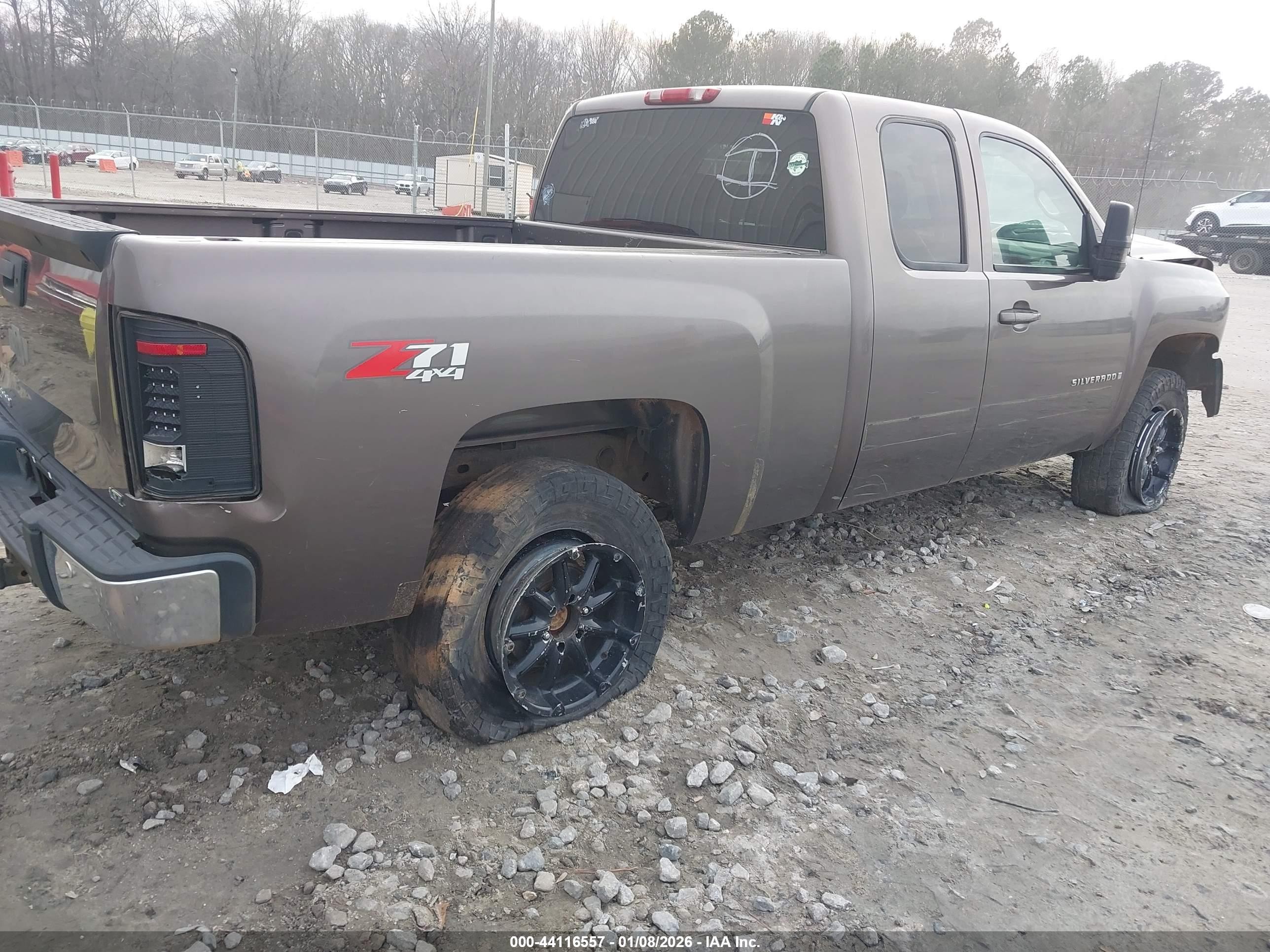 2007 Chevrolet Silverado 1500 Ltz Gray vin: 2GCEK19J471646061