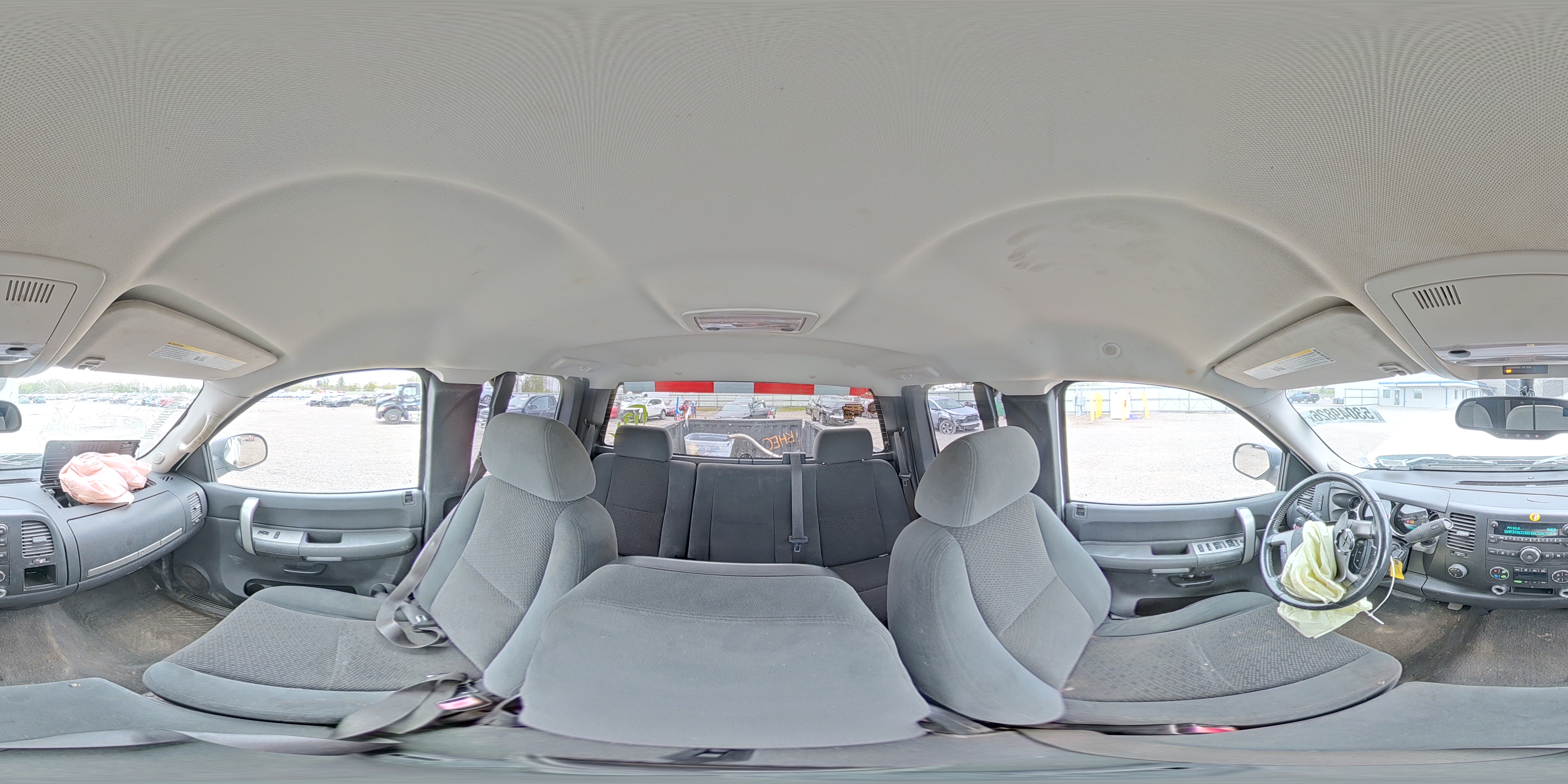 2007 Chevrolet Silverado White vin: 2GCEK19J471675768