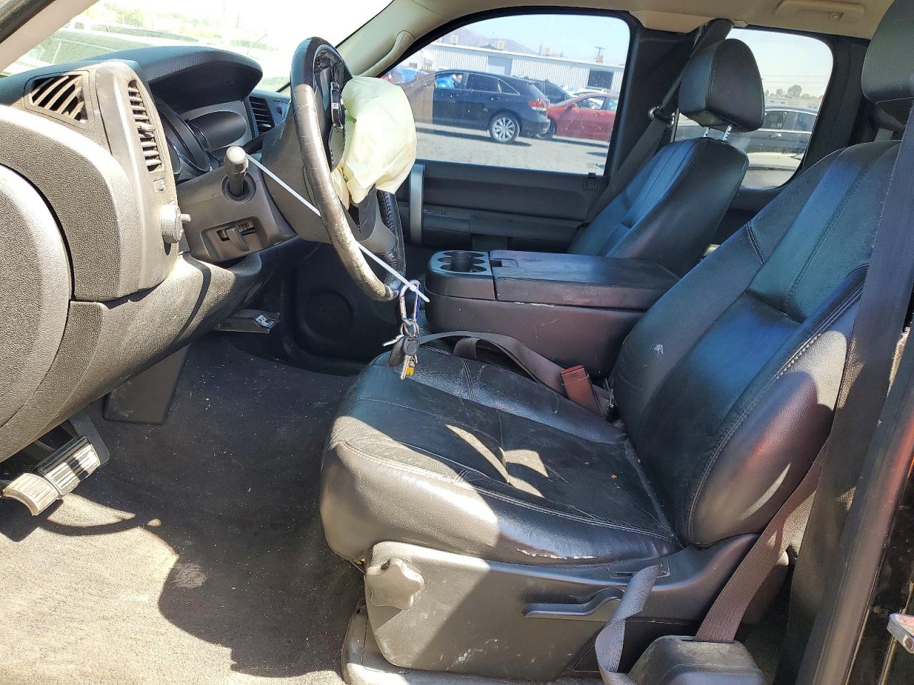 2008 Chevrolet Silverado K1500 Black vin: 2GCEK19J481105920