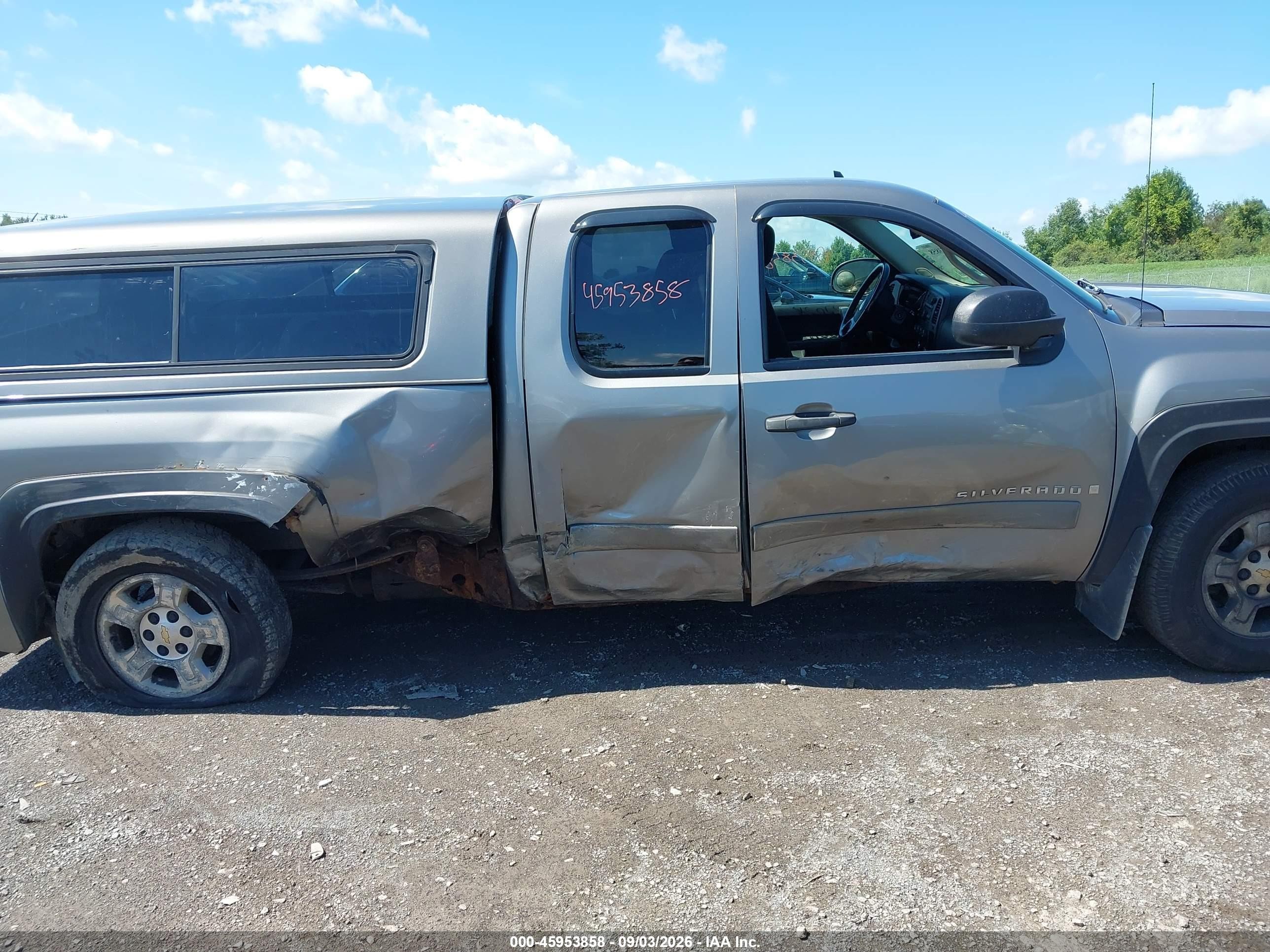 2008 Chevrolet Silverado 1500 Lt1 Gray vin: 2GCEK19J481144796