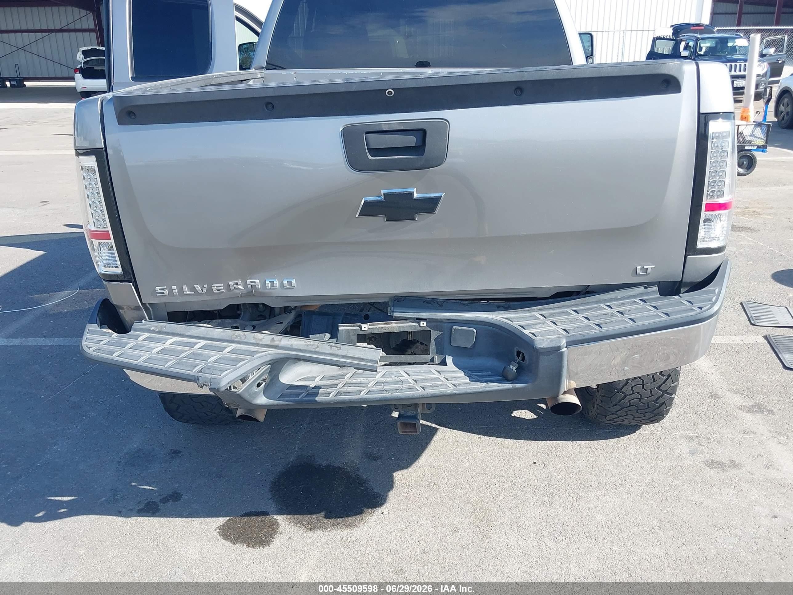 2008 Chevrolet Silverado 1500 Lt1 Silver vin: 2GCEK19J481208903
