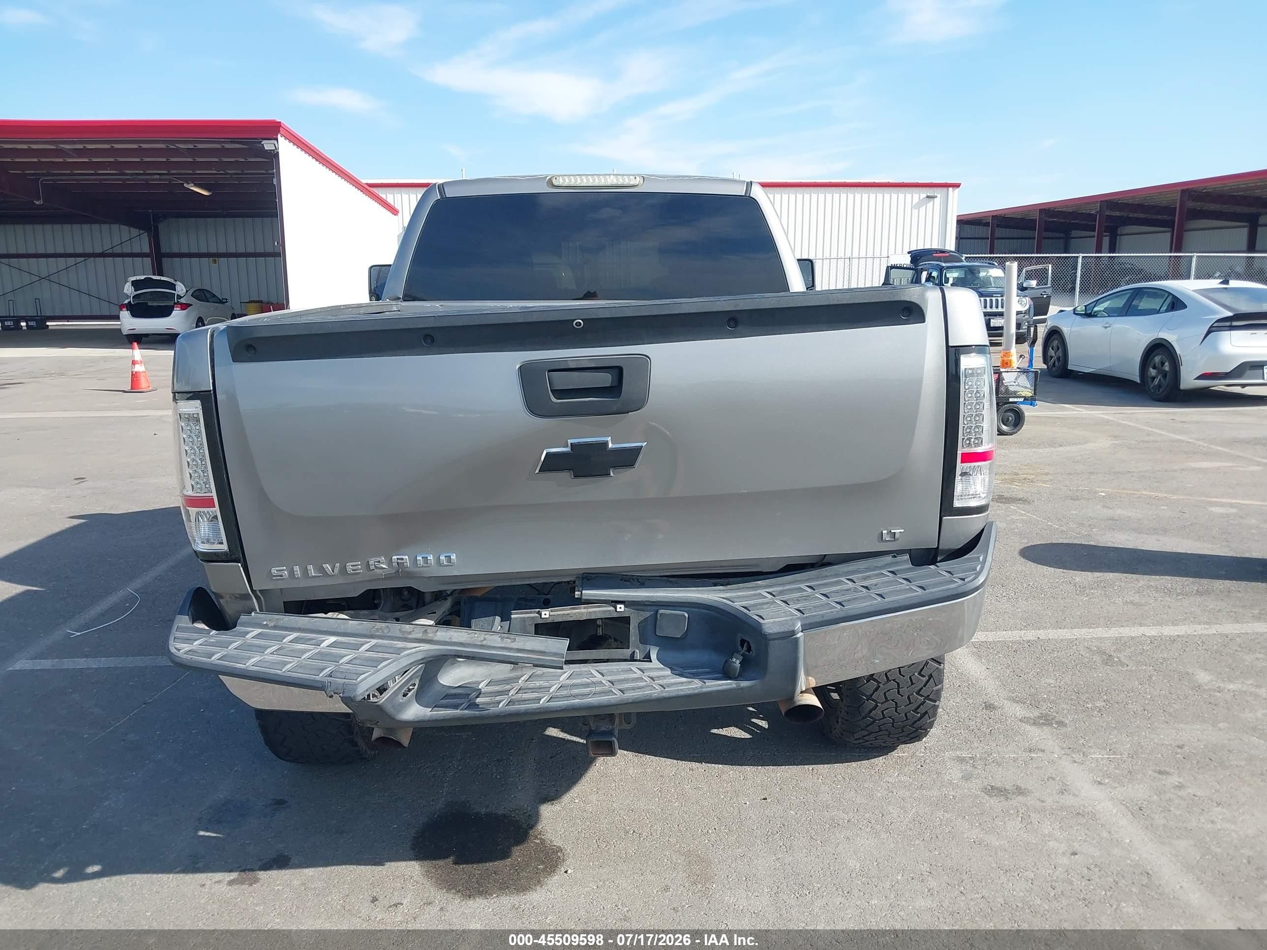 2008 Chevrolet Silverado 1500 Lt1 Silver vin: 2GCEK19J481208903
