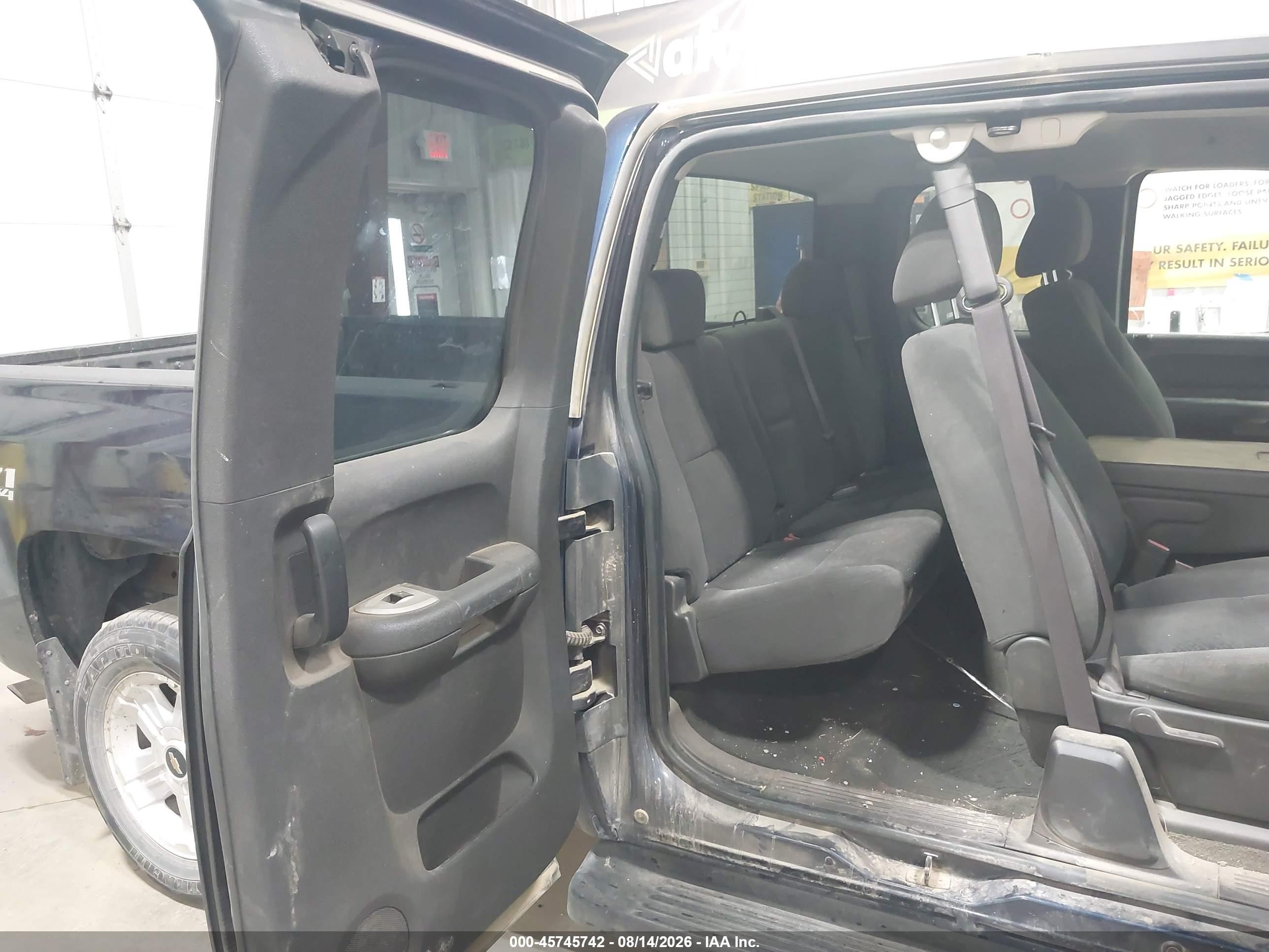 2008 Chevrolet Silverado 1500 Lt1 Blue vin: 2GCEK19J481230741