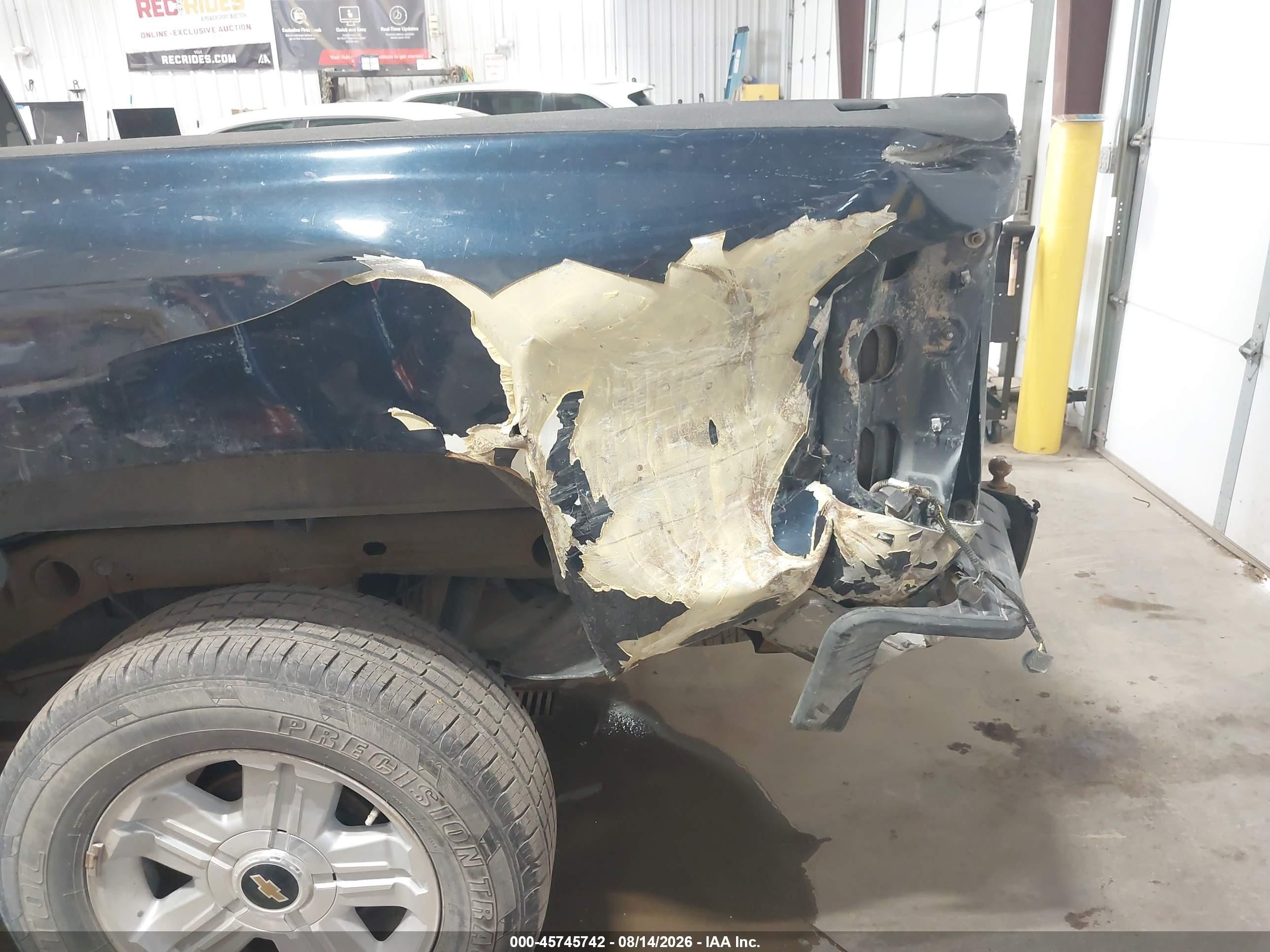 2008 Chevrolet Silverado 1500 Lt1 Blue vin: 2GCEK19J481230741