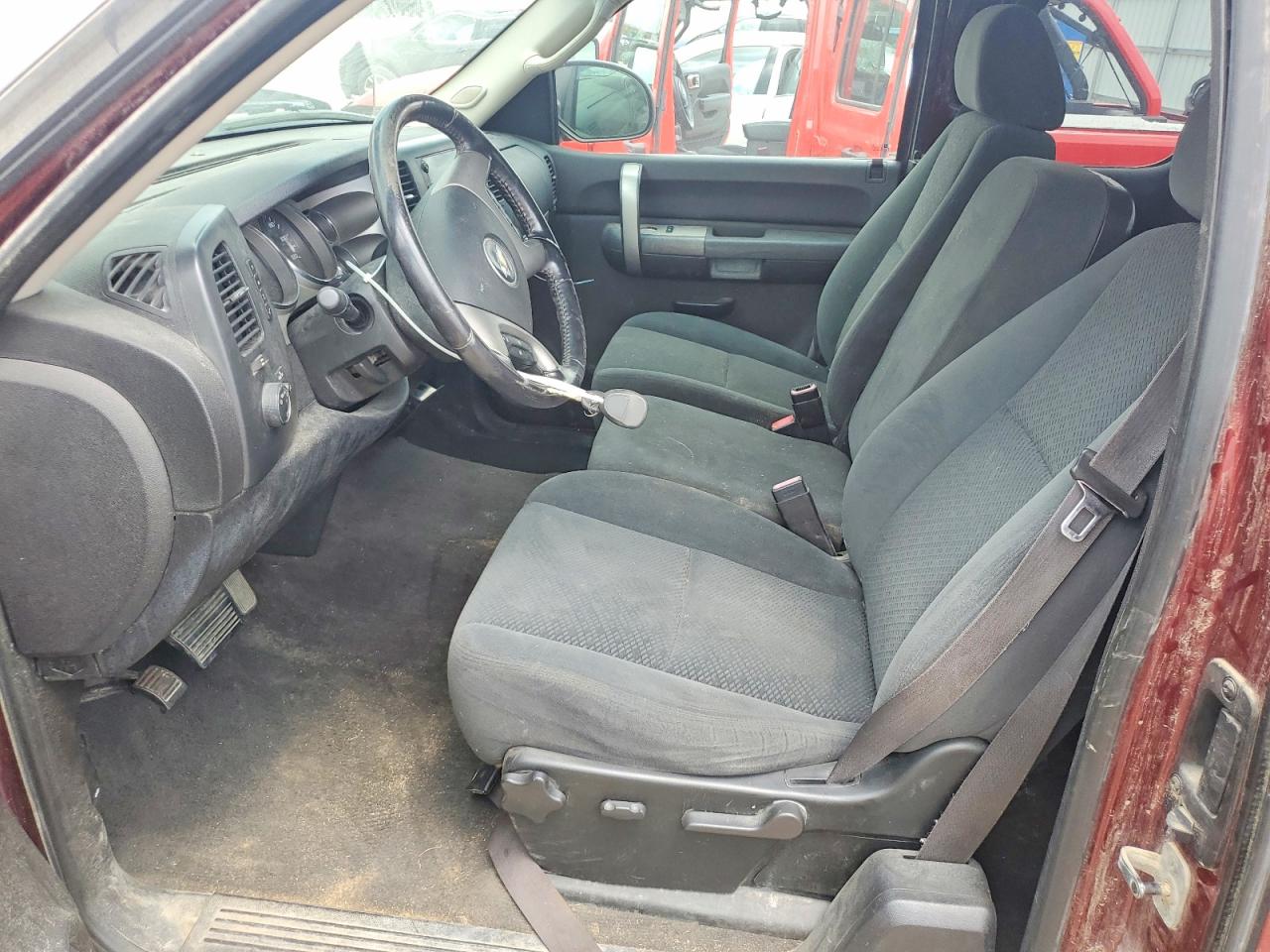 2008 Chevrolet Silverado K1500 Red vin: 2GCEK19J481245711